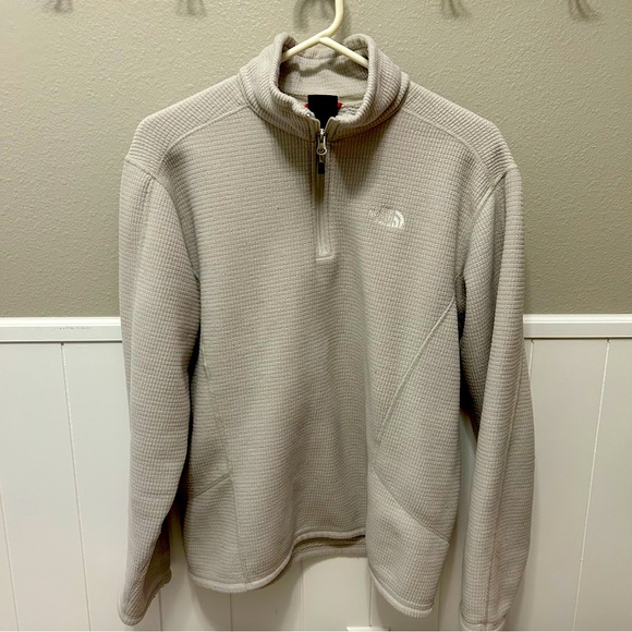 The North Face Sweaters North Face Gray Fleece Sweater Poshmark
